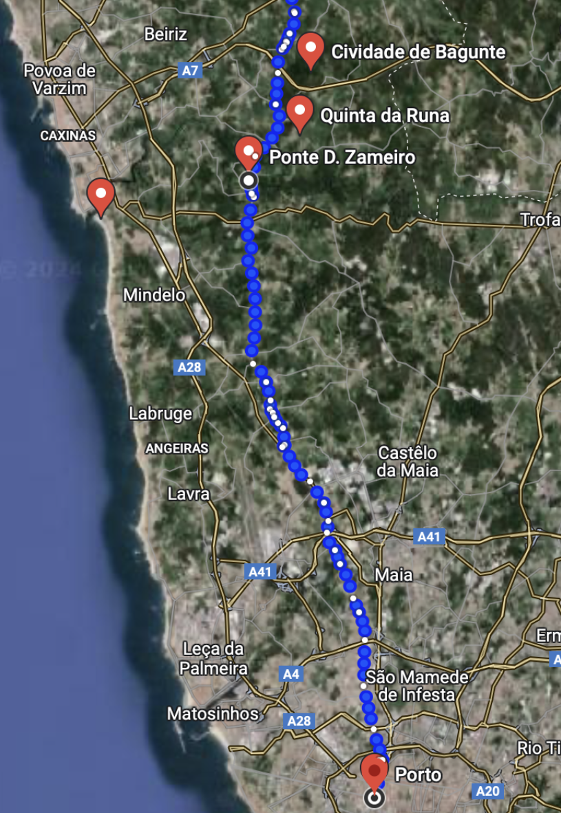 Quinta da Runa is located in the Union of Parishes of Bagunte, Ferreiró, Outeiro Maior, and Parada, and nearby we have